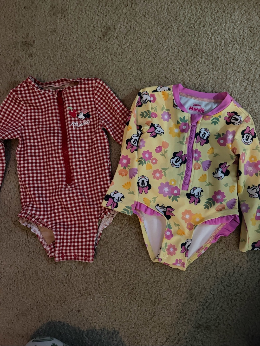 Baby Minnie Mouse swimsuit bundle